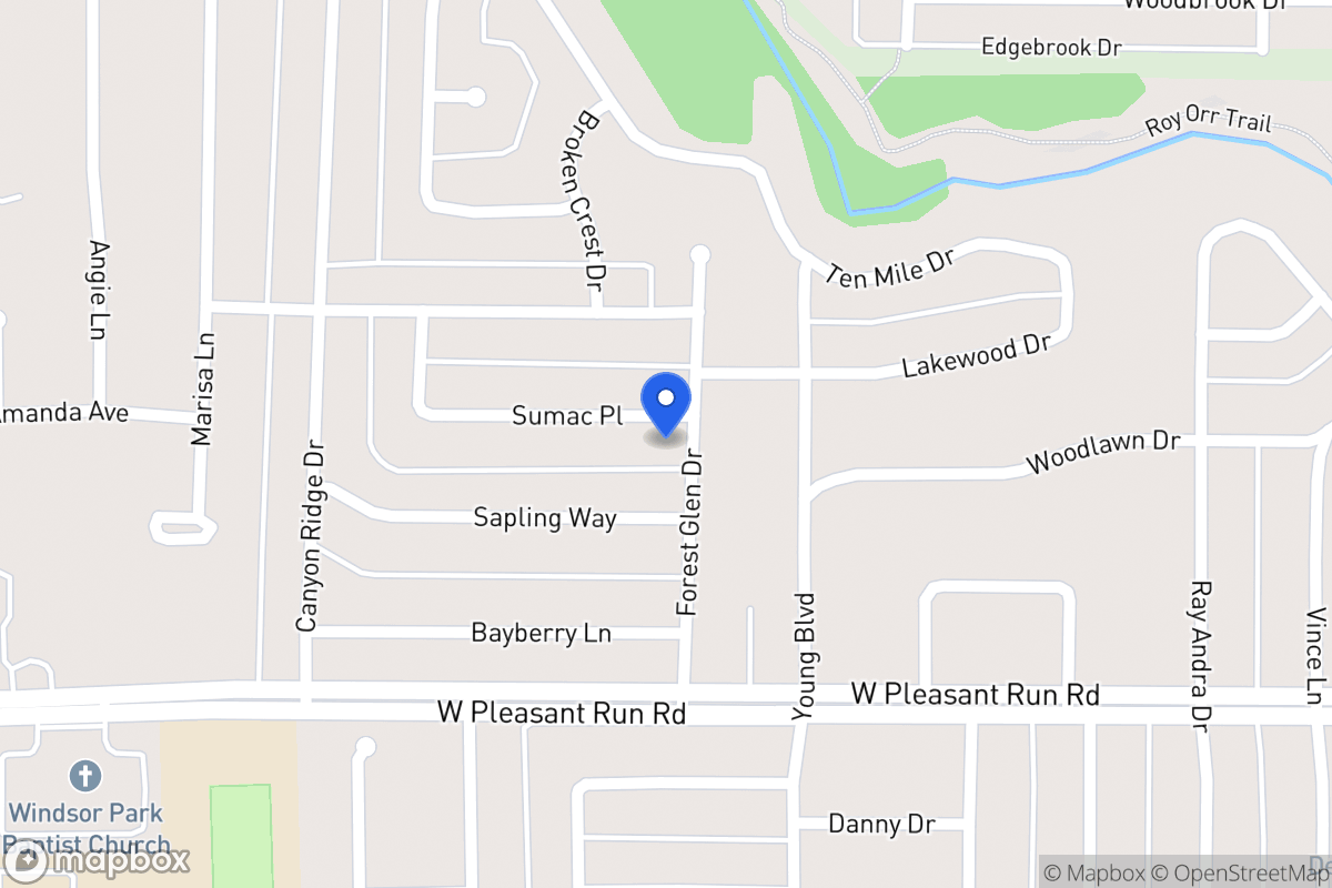 Map of 516 Sumac Pl