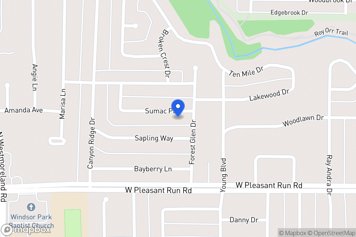 Map of 520 Sumac Pl