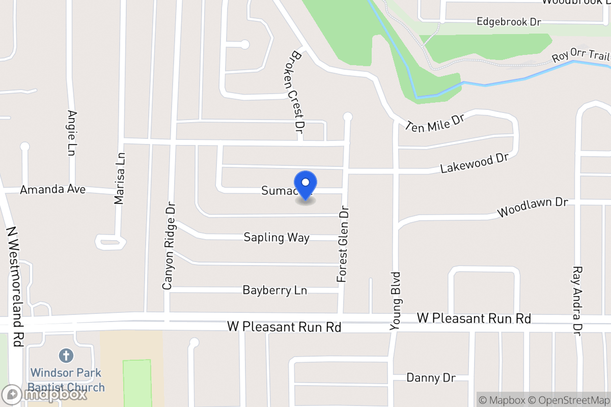 Map of 524 Sumac Pl