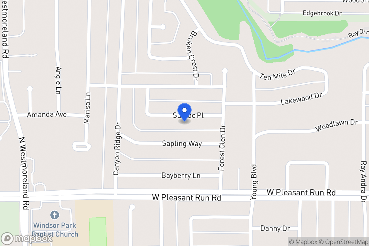 Map of 532 Sumac Pl