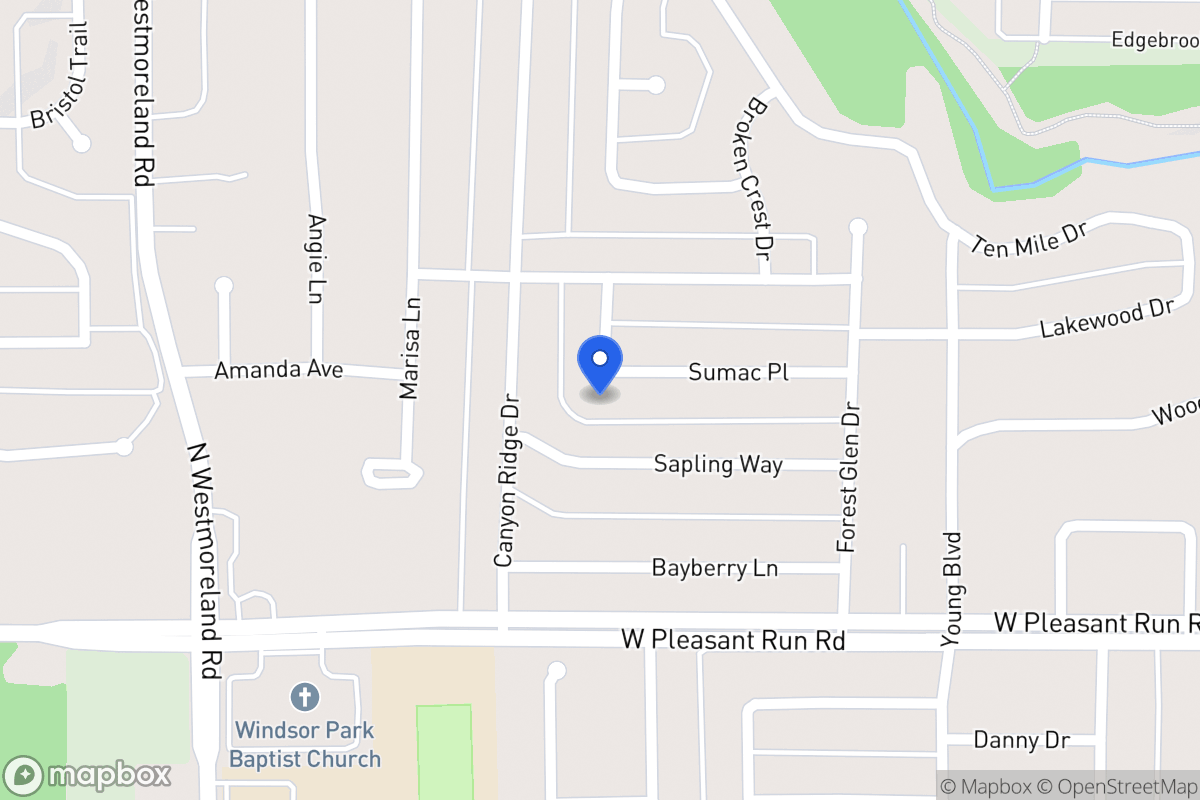 Map of 552 Sumac Pl