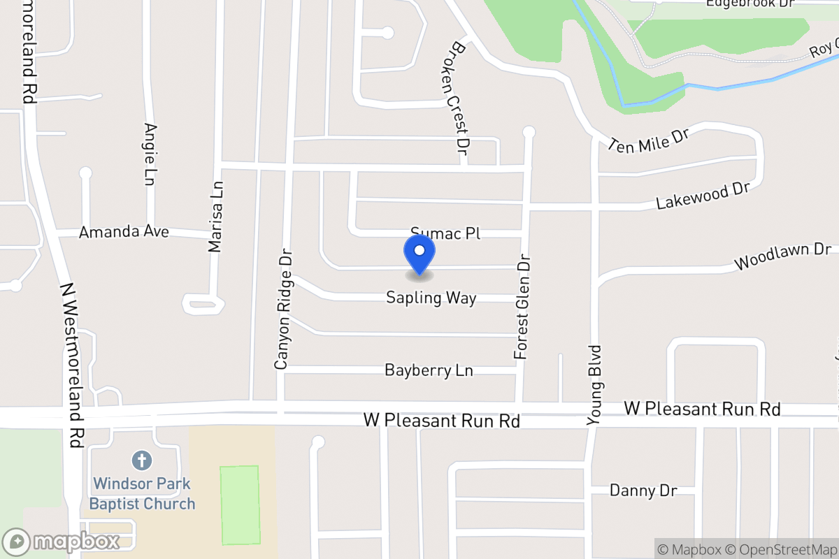 Map of 537 Sapling Way