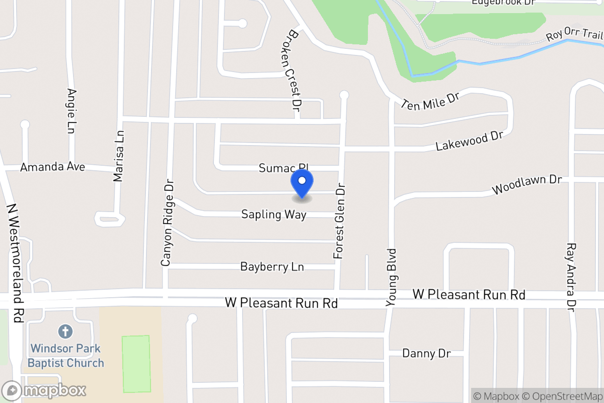 Map of 525 Sapling Way