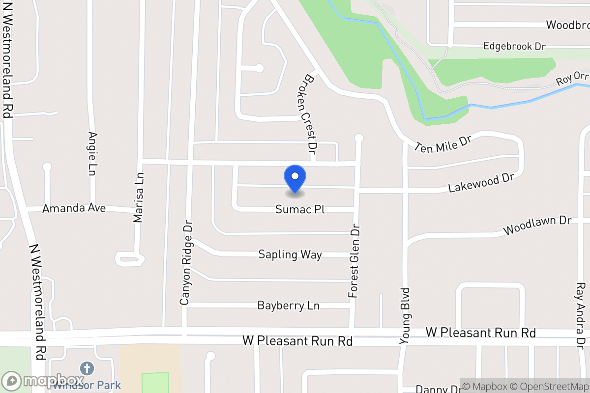 Map of 533 Sumac Pl