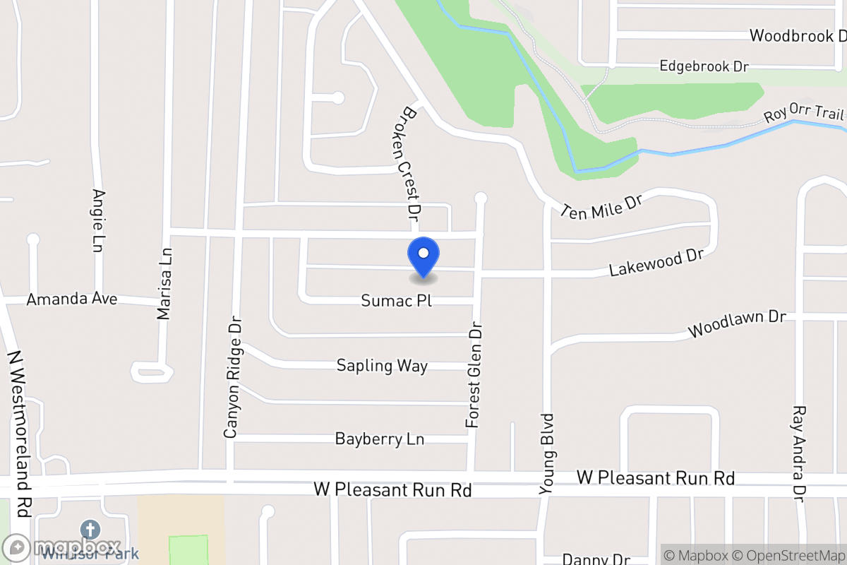 Map of 525 Sumac Pl