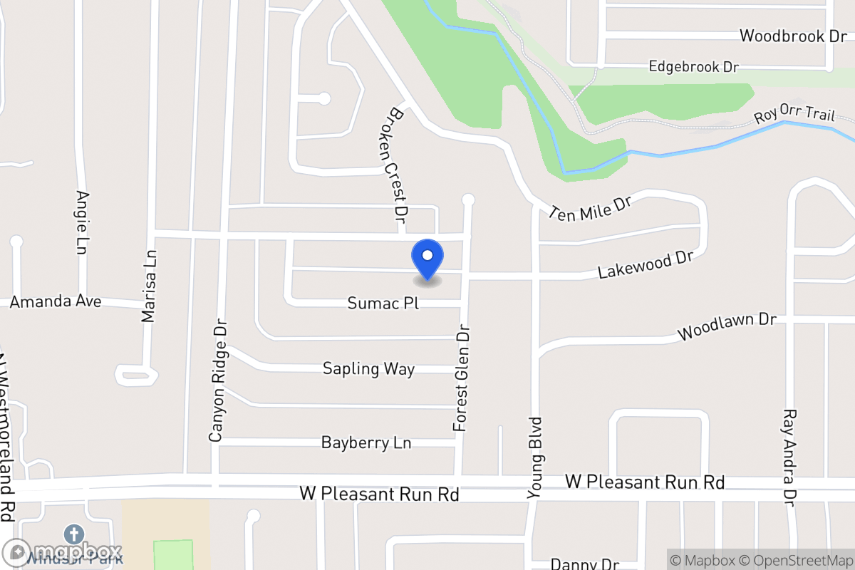 Map of 521 Sumac Pl