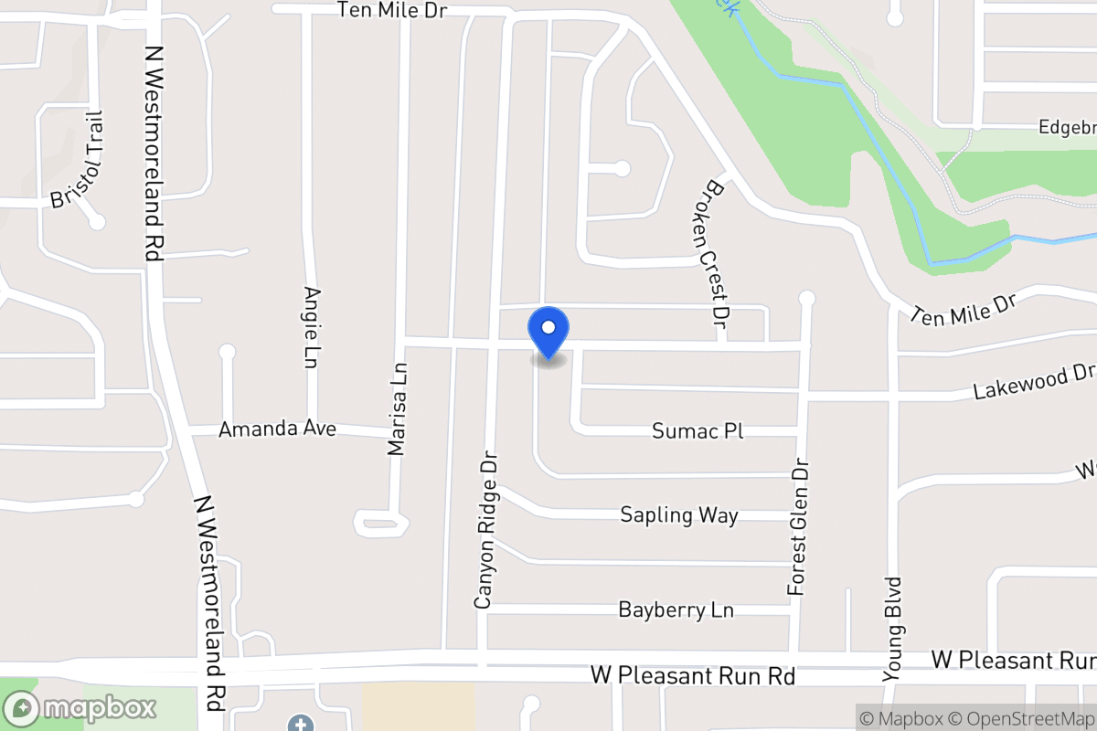 Map of 1013 Hickory Bend Dr