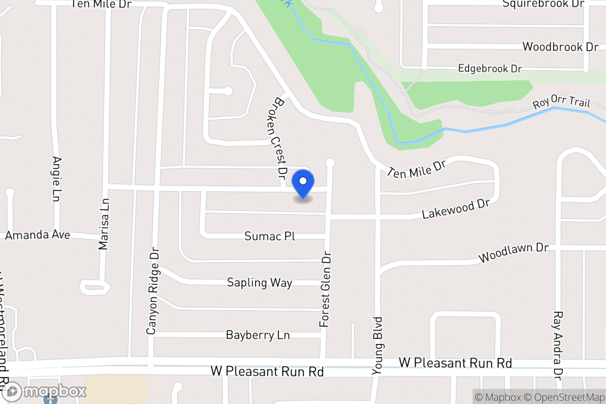 Map of 520 Hidden Brooke Dr