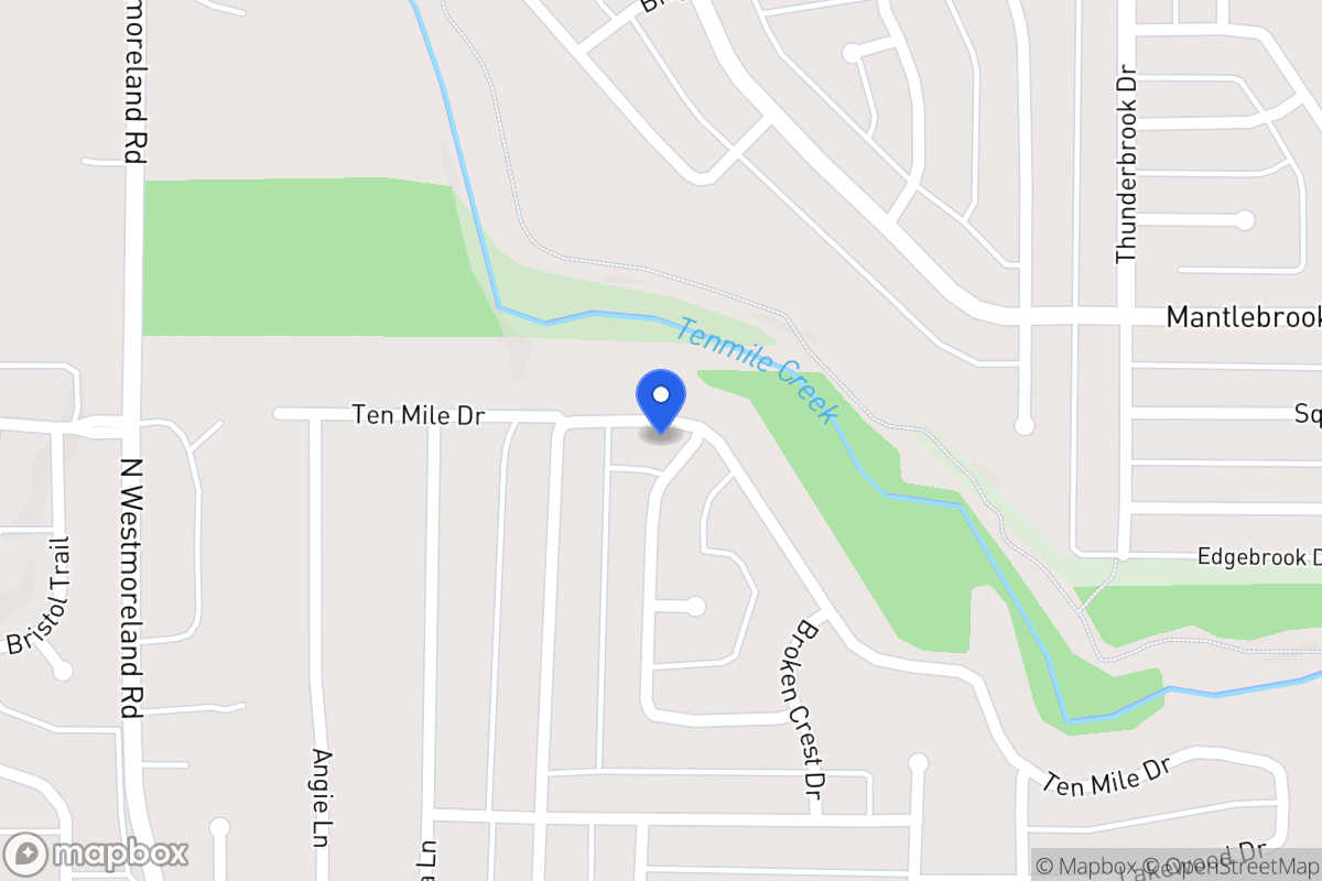 Map of 600 Ten Mile Dr