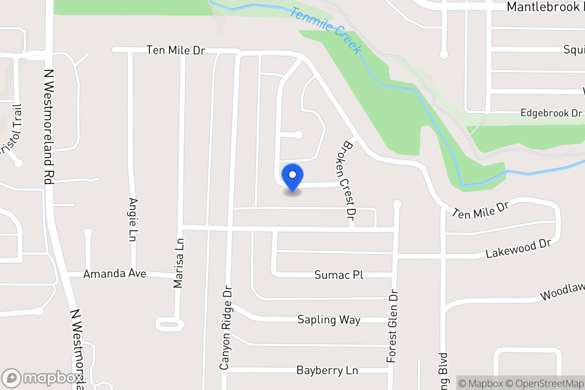 Map of 546 Rising Ridge Dr