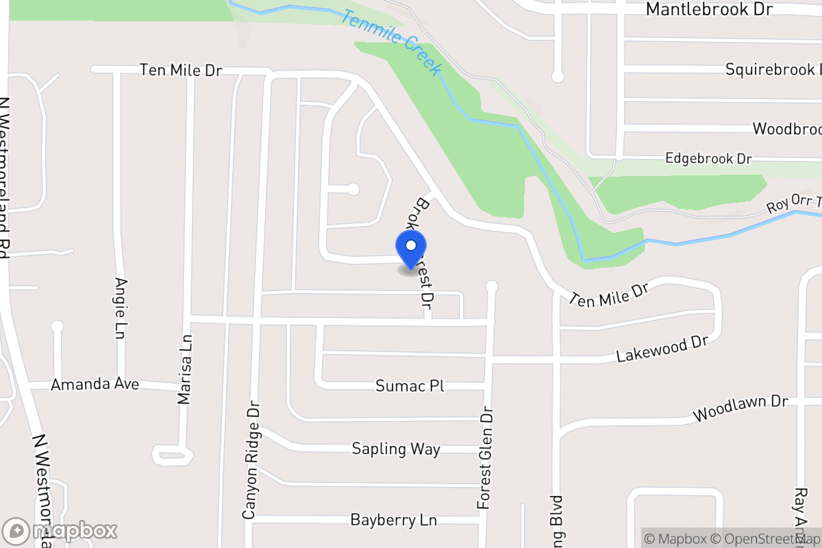 Map of 530 Rising Ridge Dr