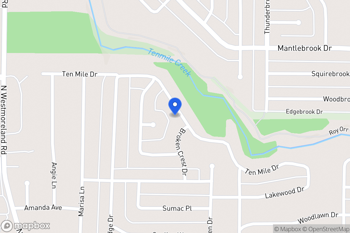 Map of 540 Ten Mile Dr