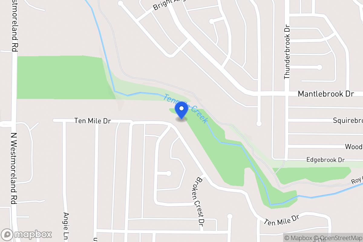 Map of 561 Ten Mile Dr