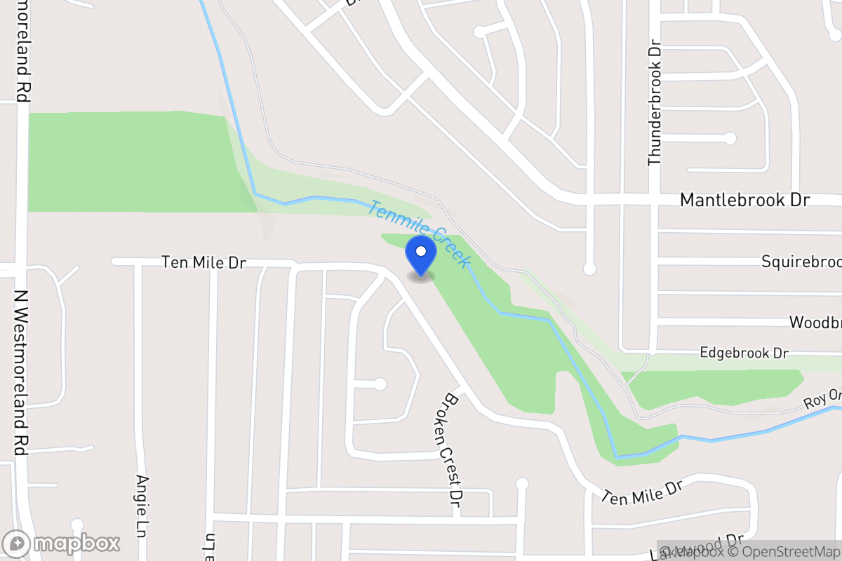 Map of 557 Ten Mile Dr