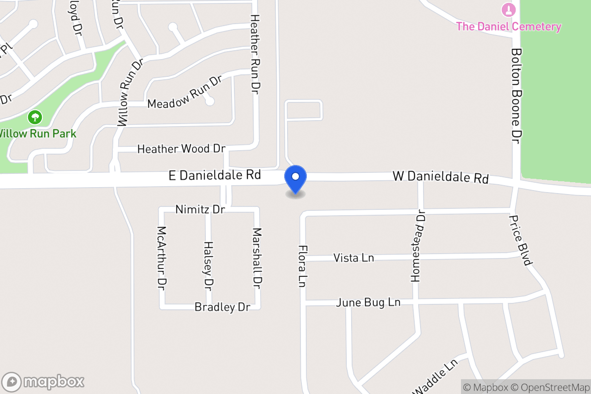Map of 1037 Palmer Ln