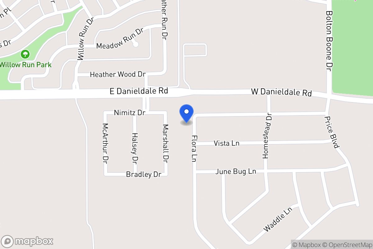 Map of 2125 Flora Ln