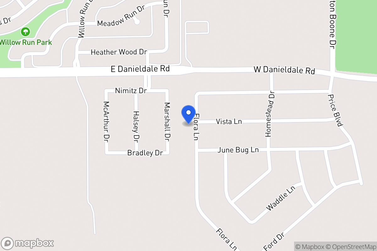 Map of 2113 Flora Ln