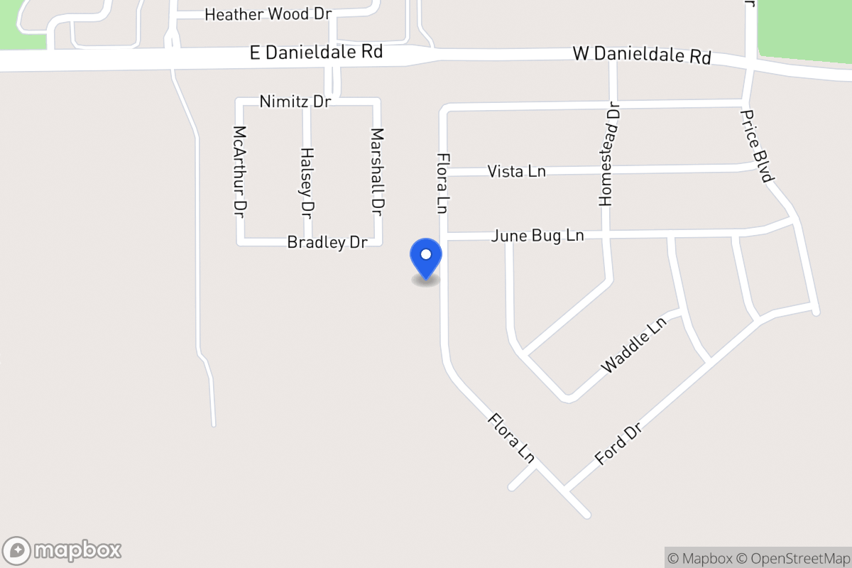 Map of 2049 Flora Ln