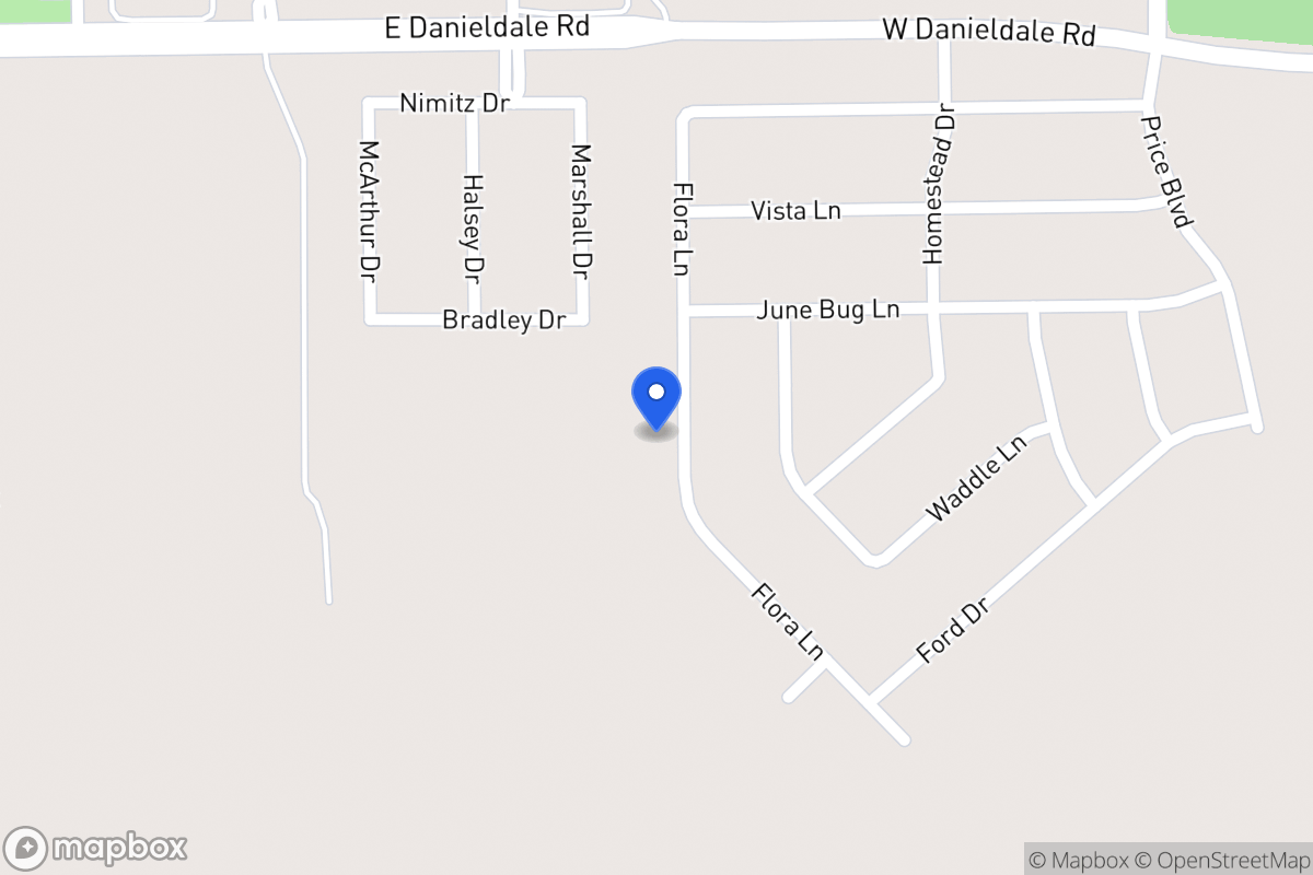 Map of 2041 Flora Ln