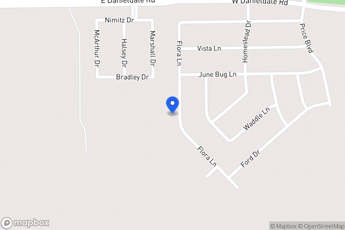 Map of 2037 Flora Ln