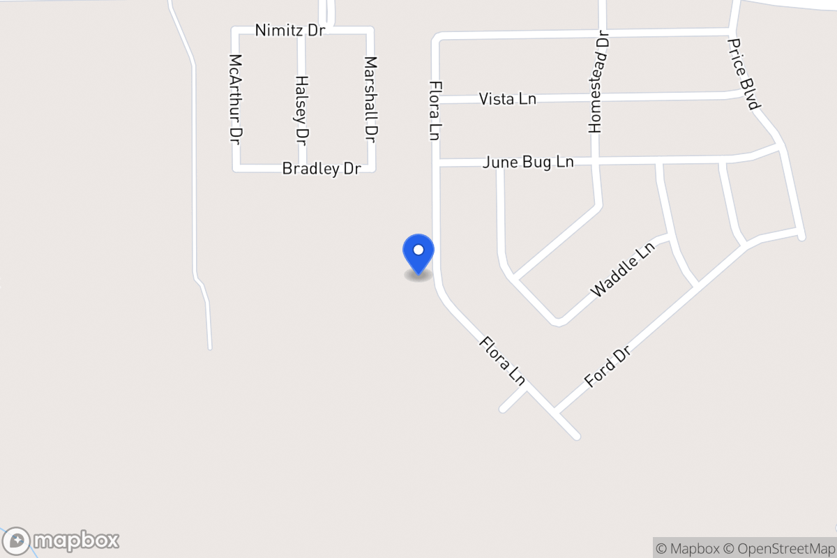 Map of 2033 Flora Ln