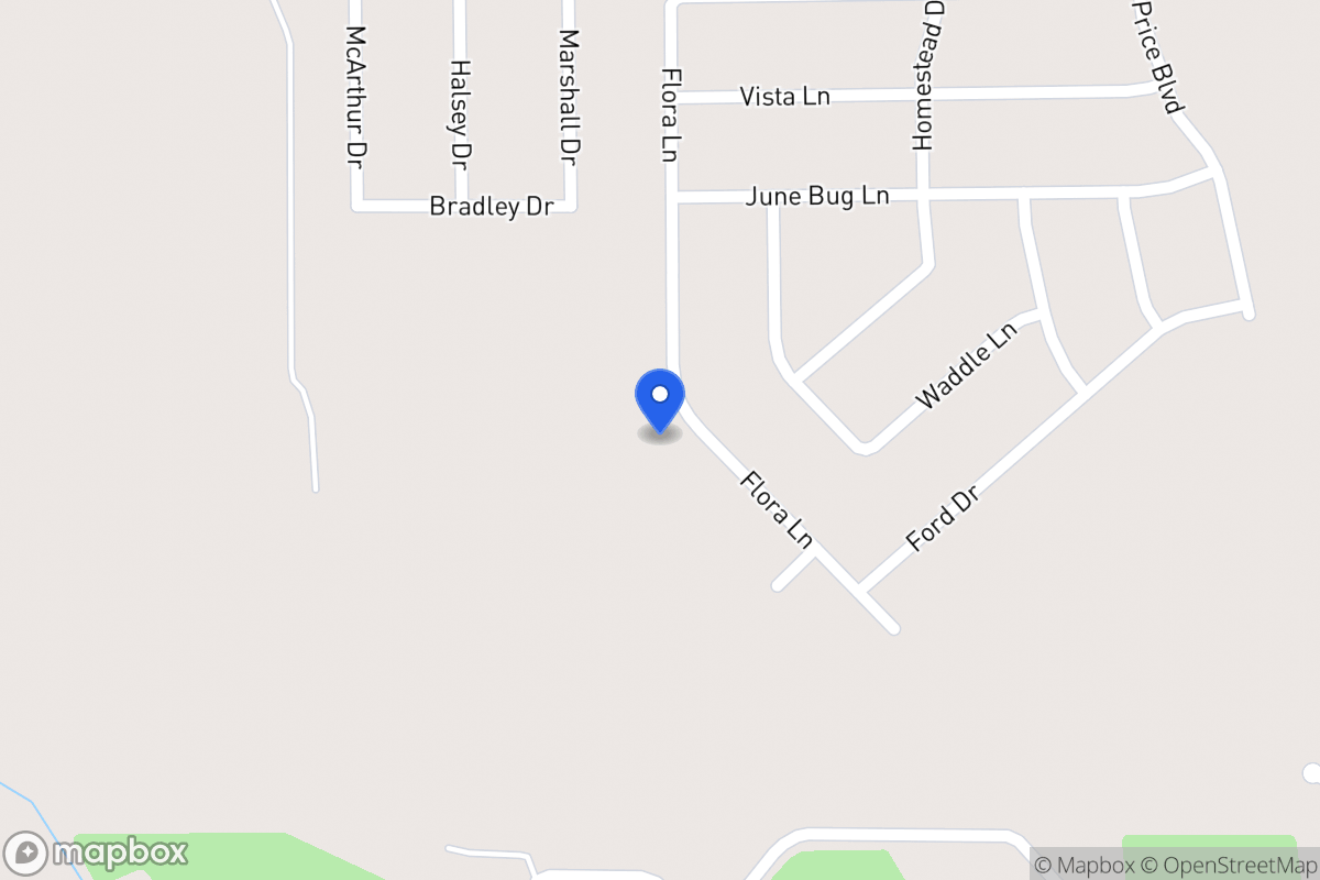 Map of 2025 Flora Ln