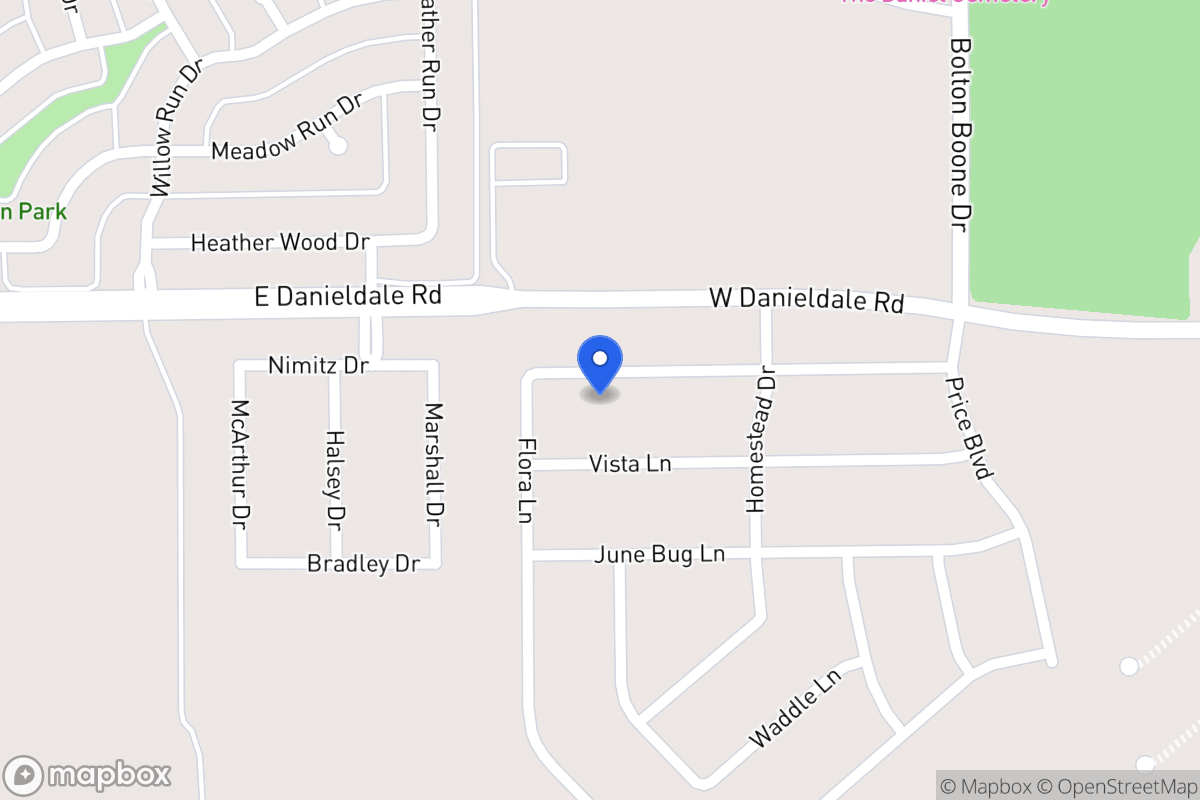 Map of 1024 Palmer Ln