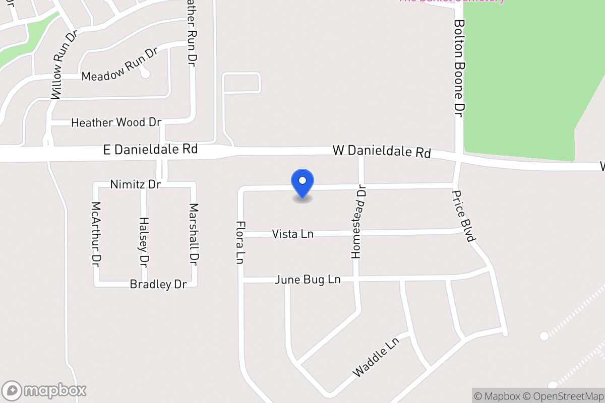 Map of 1016 Palmer Ln