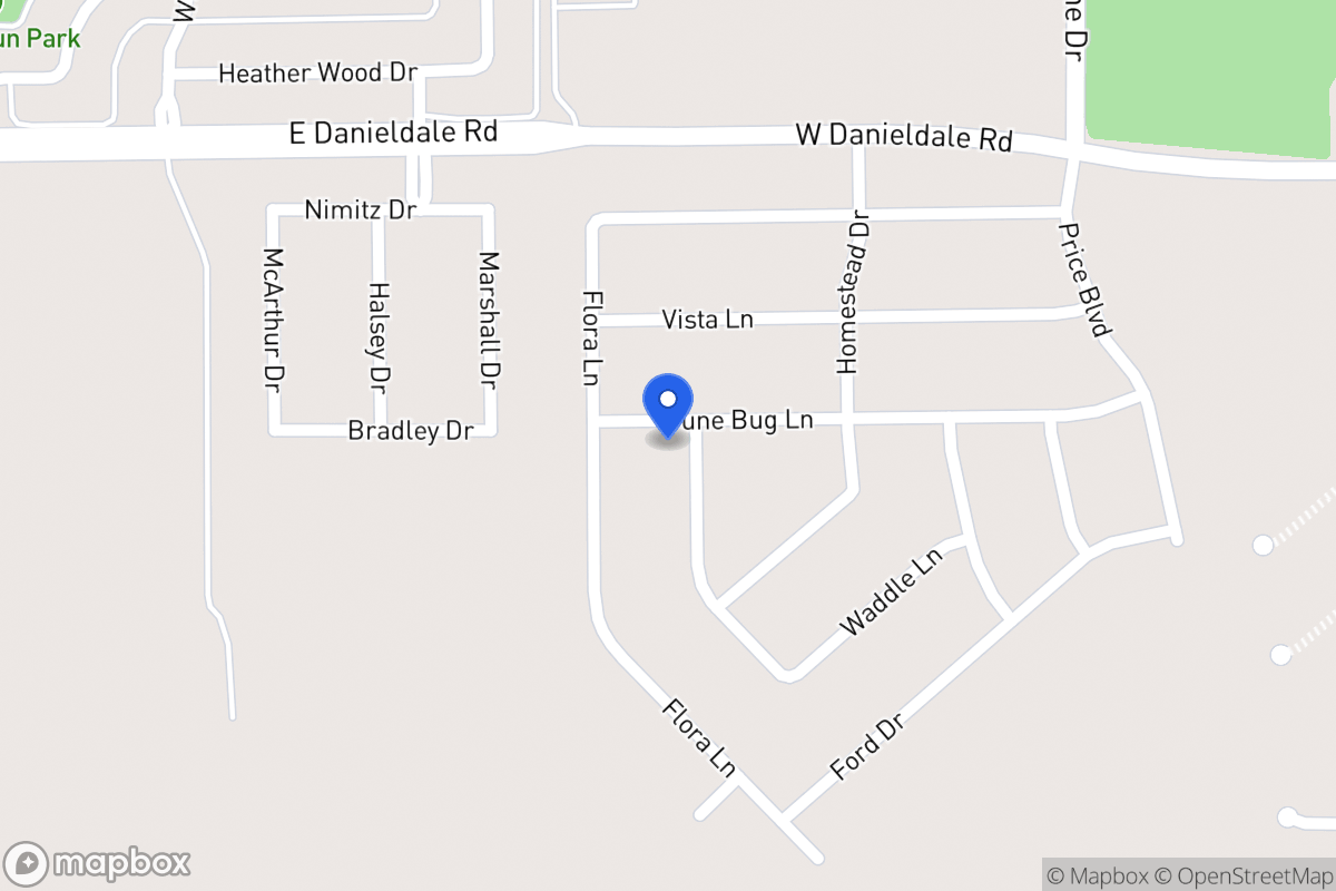 Map of 2045 Holland Dr