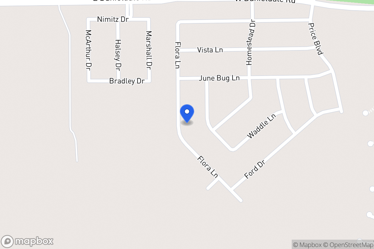 Map of 2028 Flora Ln