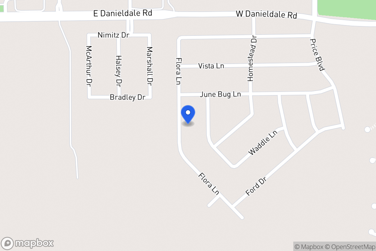 Map of 2036 Flora Ln