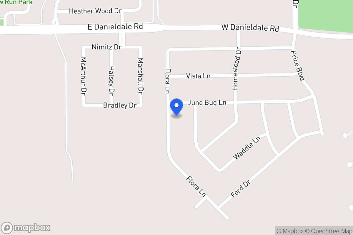 Map of 2044 Flora Ln
