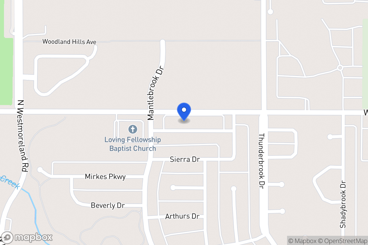 Map of 521 Shennandoah Dr