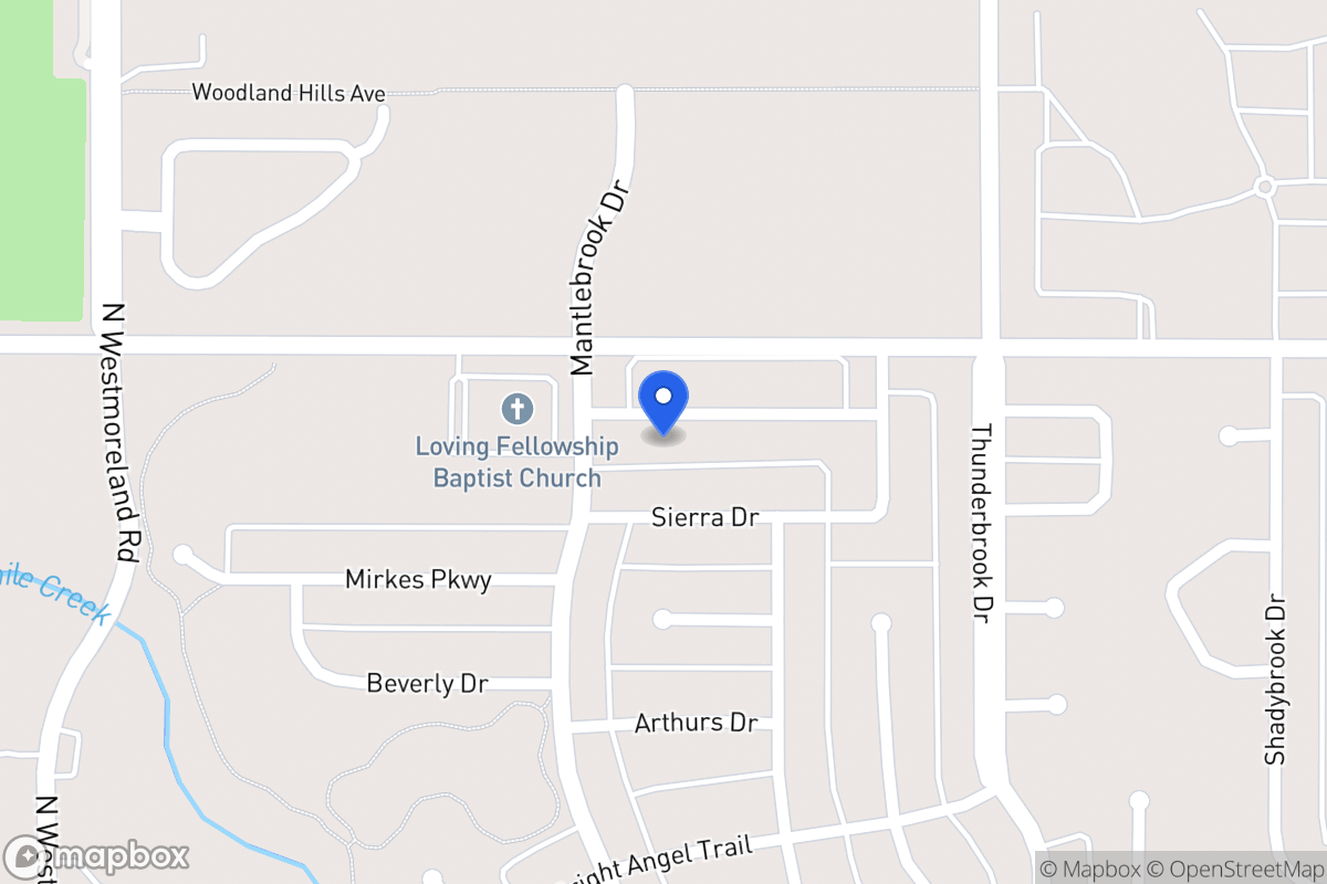 Map of 524 Shennandoah Dr