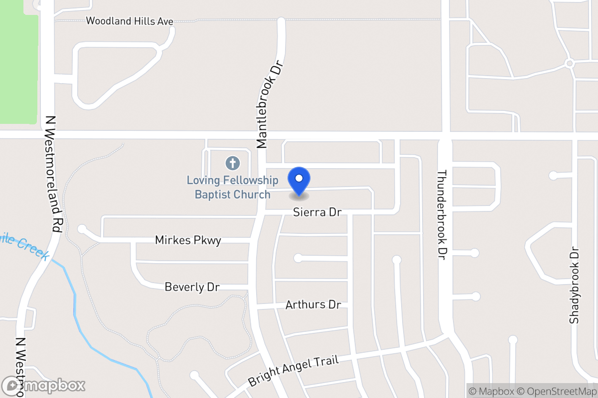 Map of 531 Sierra Dr