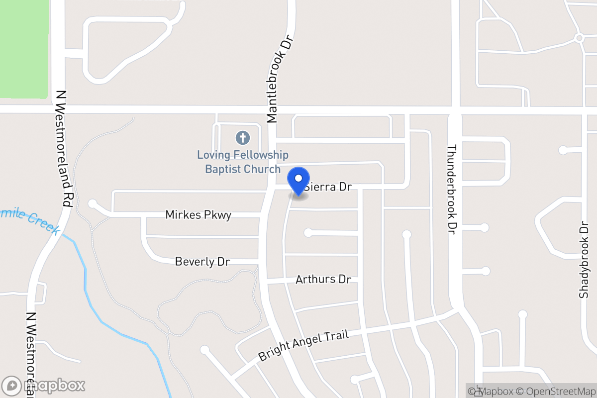 Map of 534 Sierra Dr
