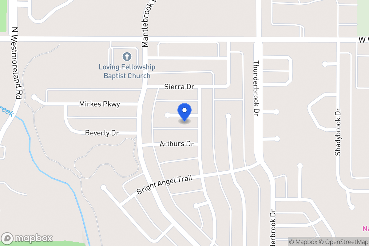 Map of 516 Palo Duro Cir