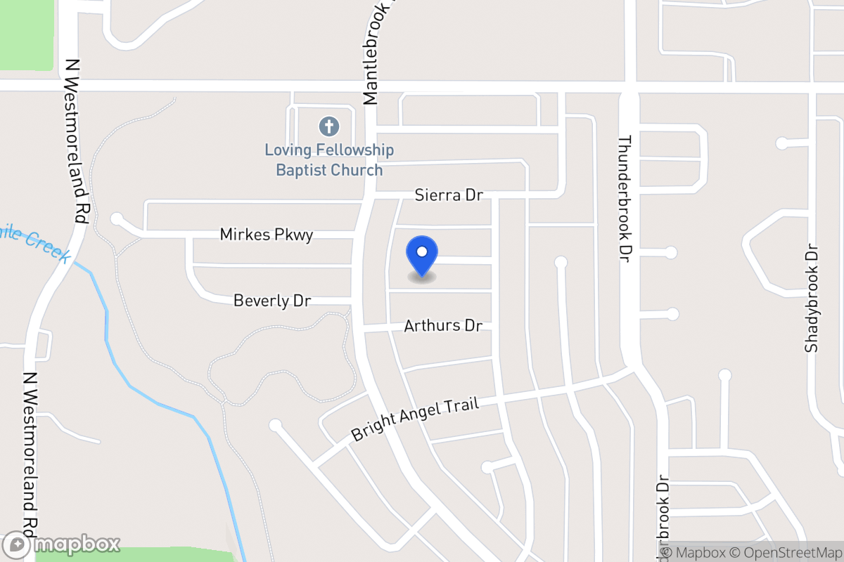 Map of 524 Palo Duro Cir