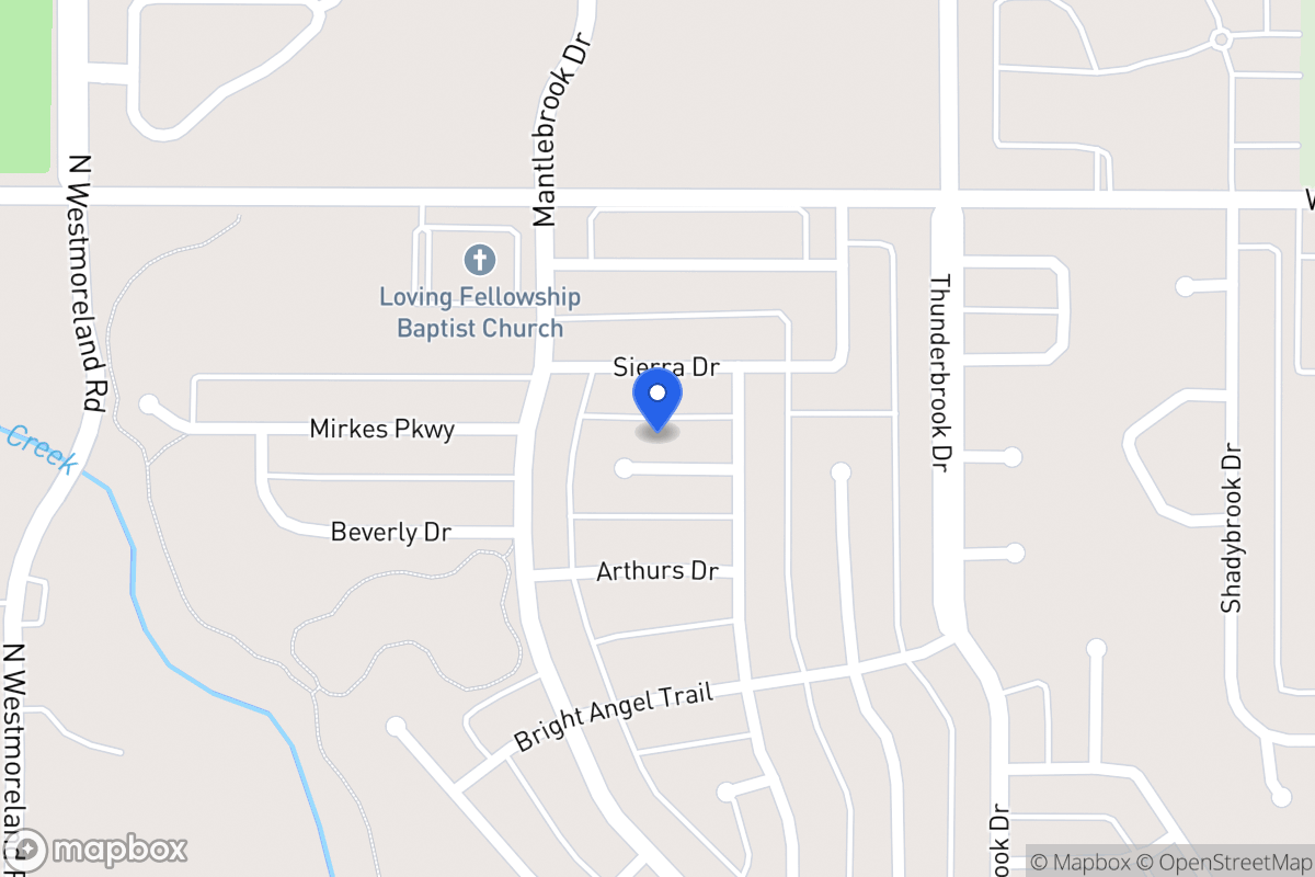 Map of 521 Palo Duro Cir