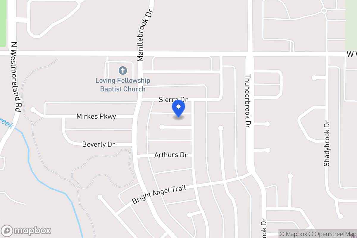 Map of 517 Palo Duro Cir