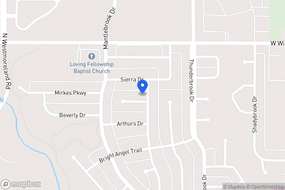 Map of 513 Palo Duro Cir