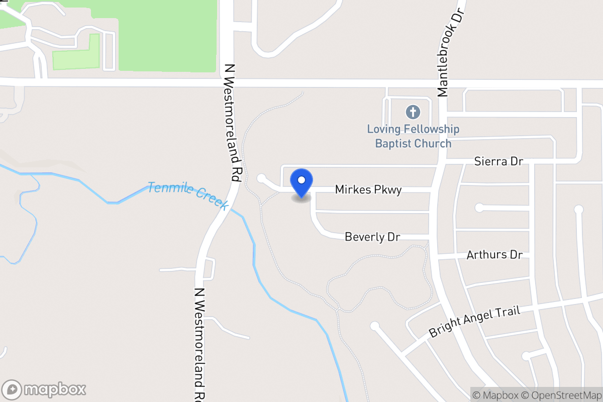 Map of 700 Mirkes Pkwy