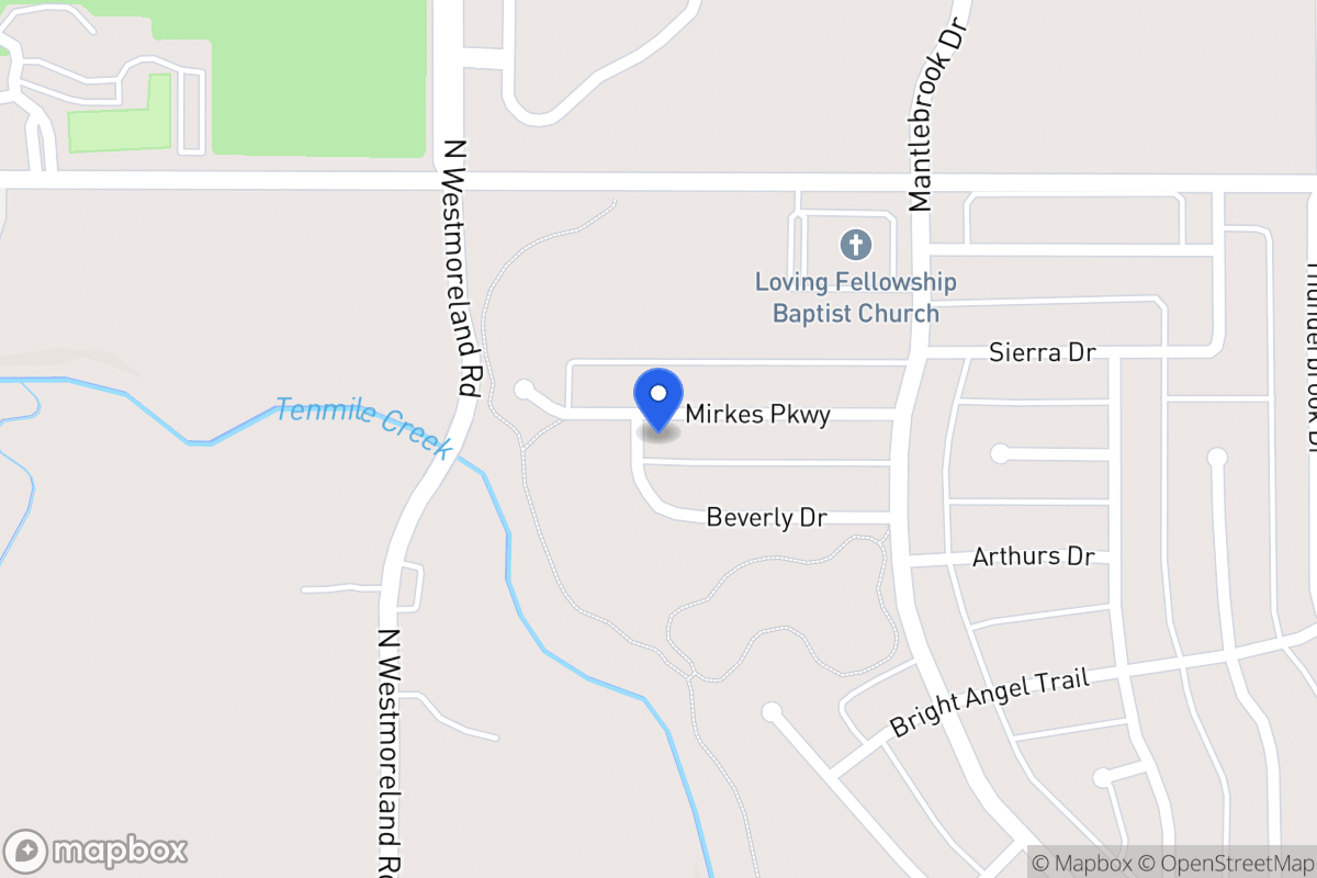 Map of 628 Mirkes Pkwy