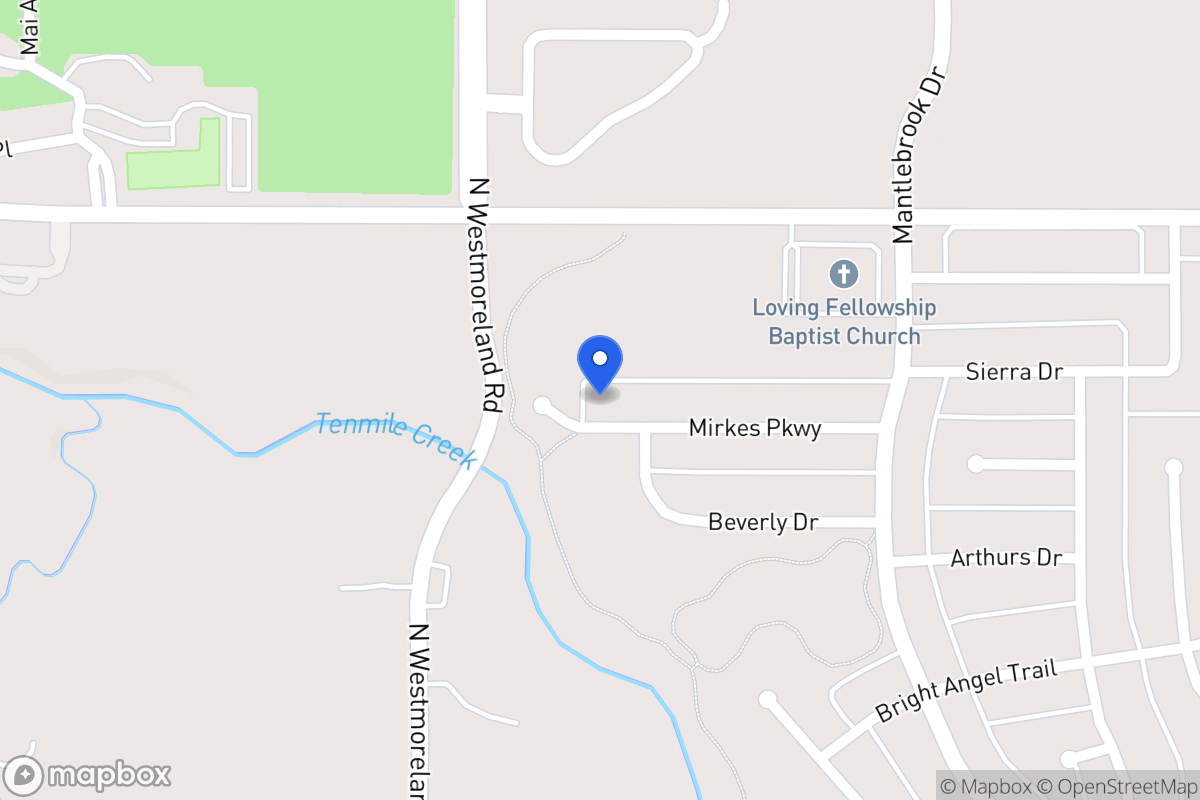 Map of 705 Mirkes Pkwy