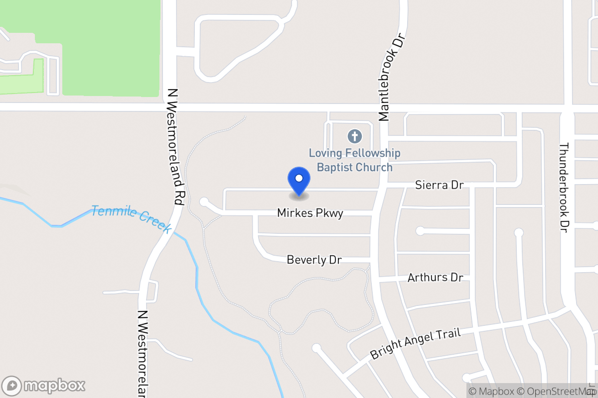 Map of 621 Mirkes Pkwy
