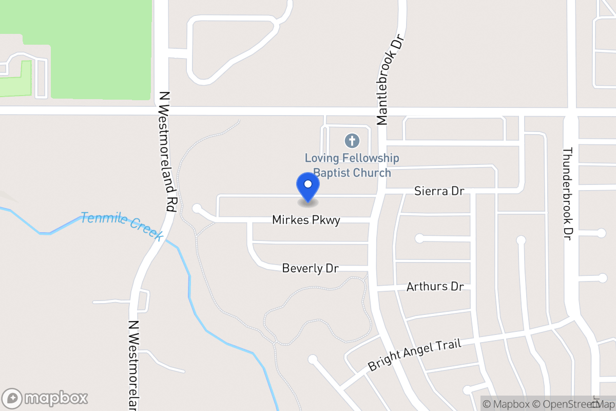 Map of 617 Mirkes Pkwy