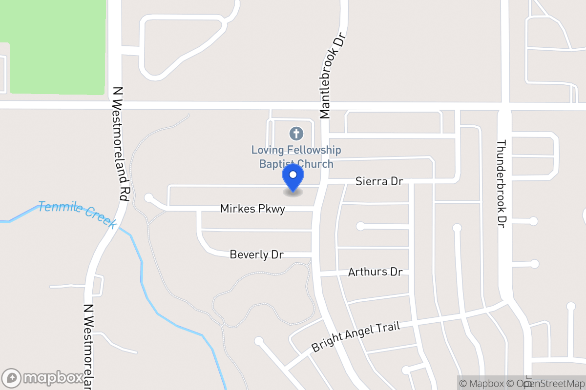 Map of 605 Mirkes Pkwy