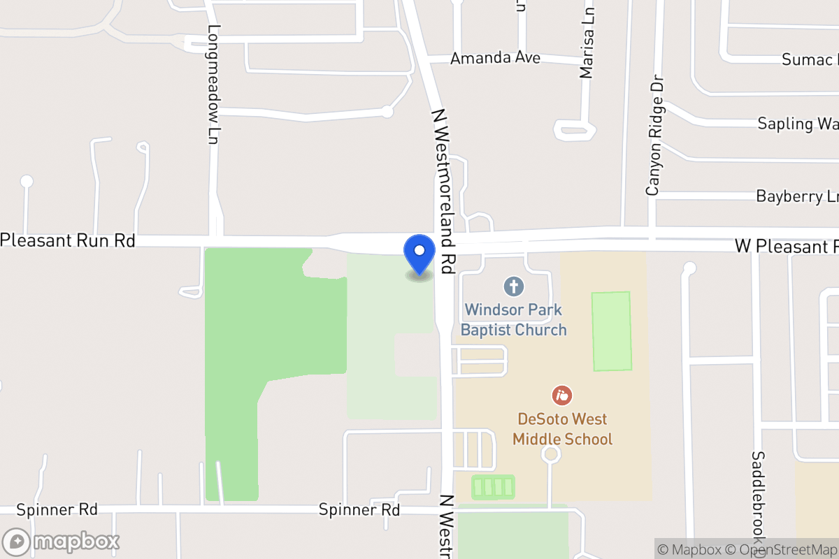 Map of 805 N Westmoreland Rd