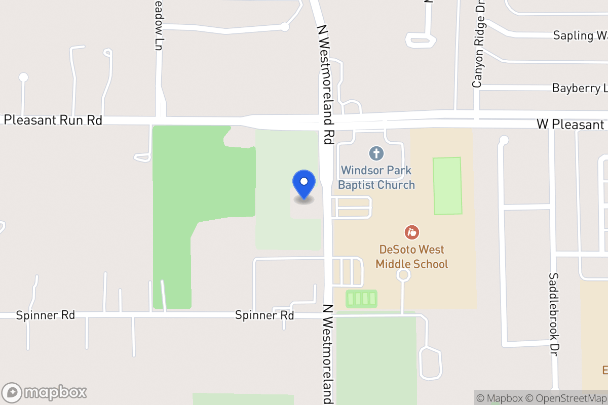 Map of 801 Westmoreland Rd