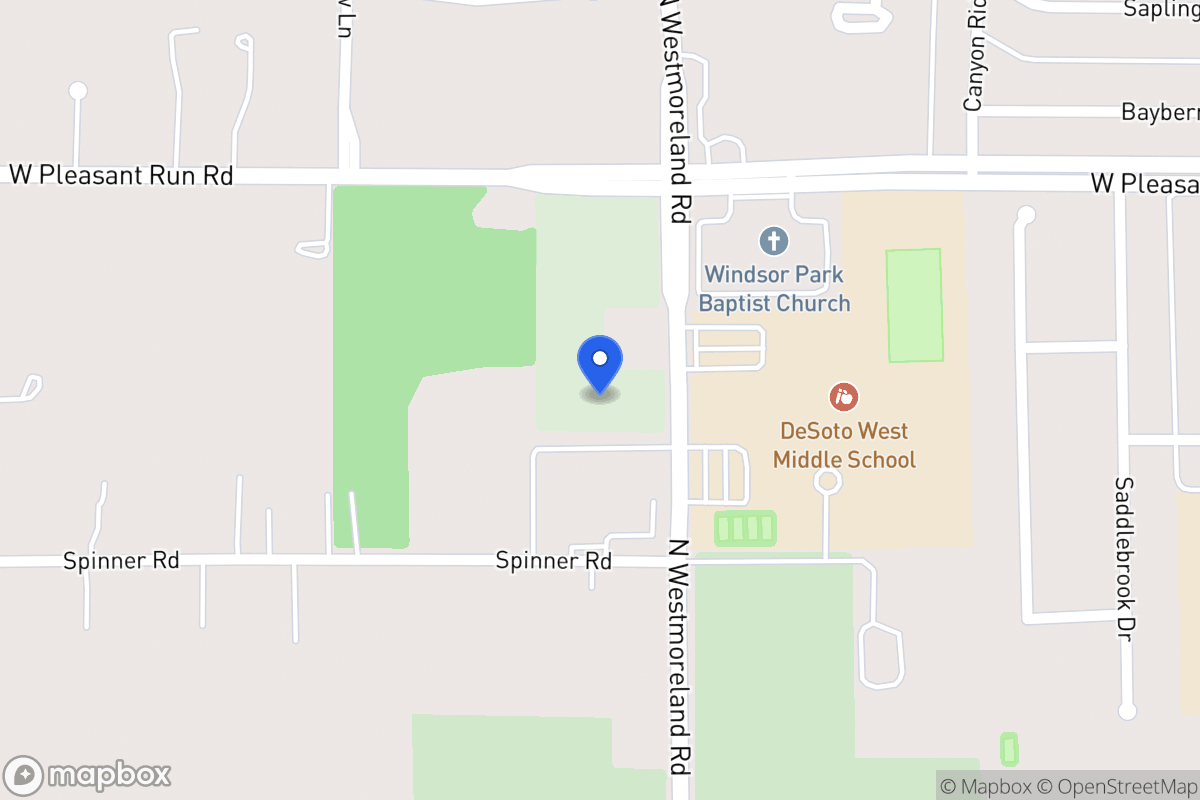 Map of 729 N Westmoreland Rd
